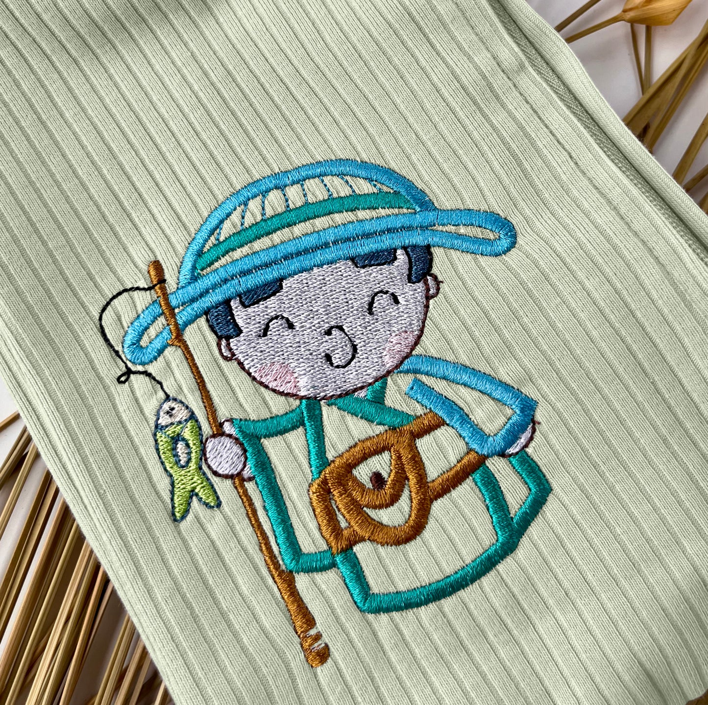 Green Fisherman Onesie
