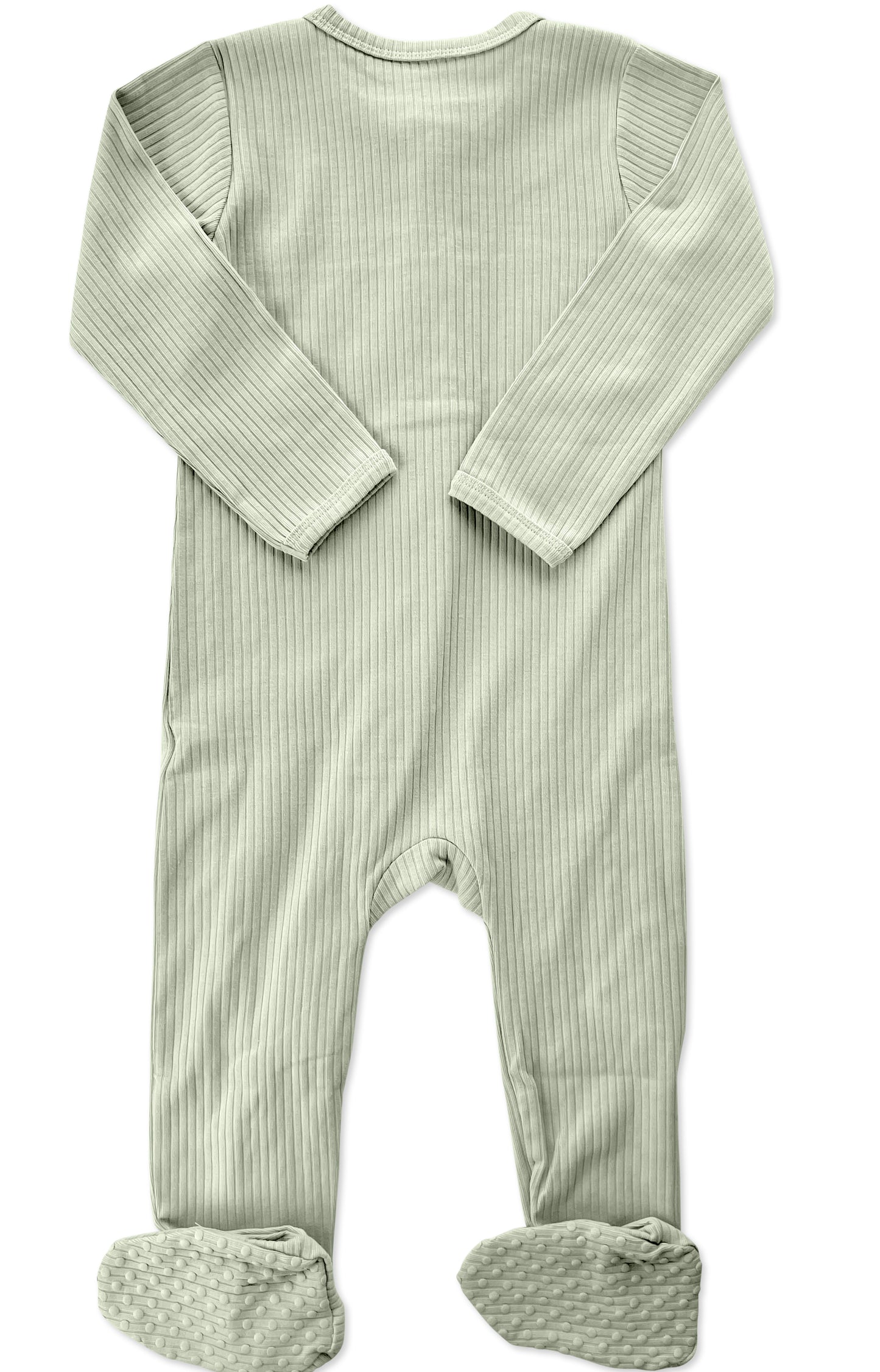 Green Long Sleeve Romper