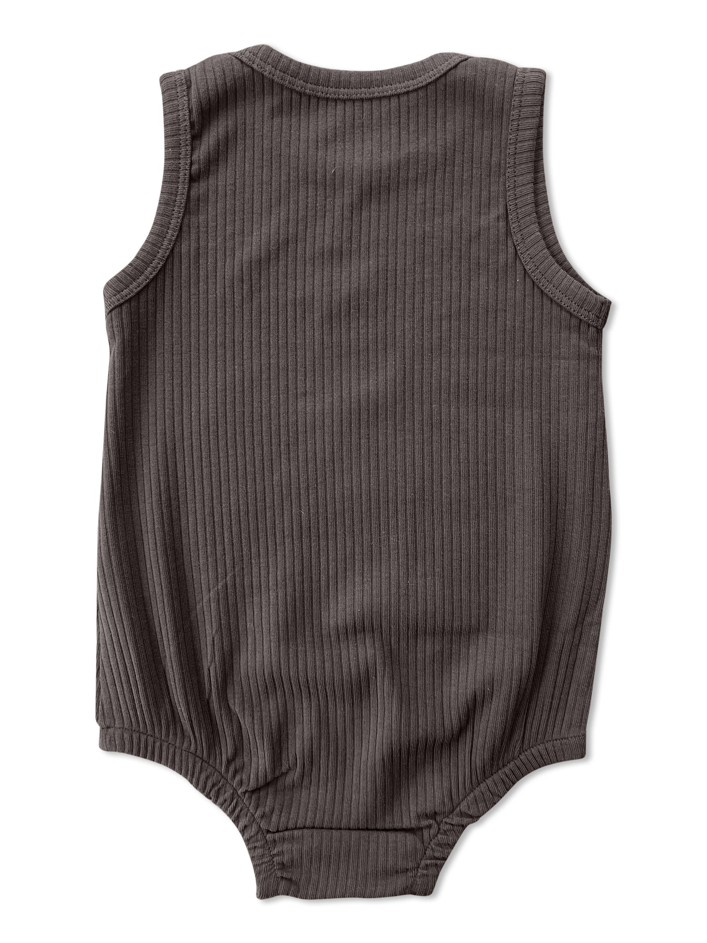Dark Grey Samurai Onesie w/blue buns