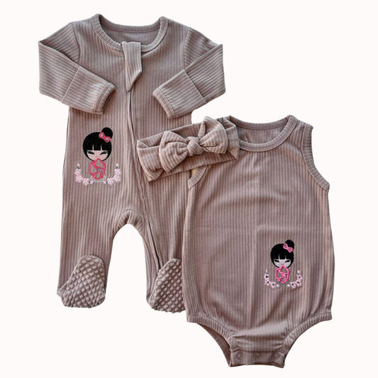 Mauve 3-Piece Set