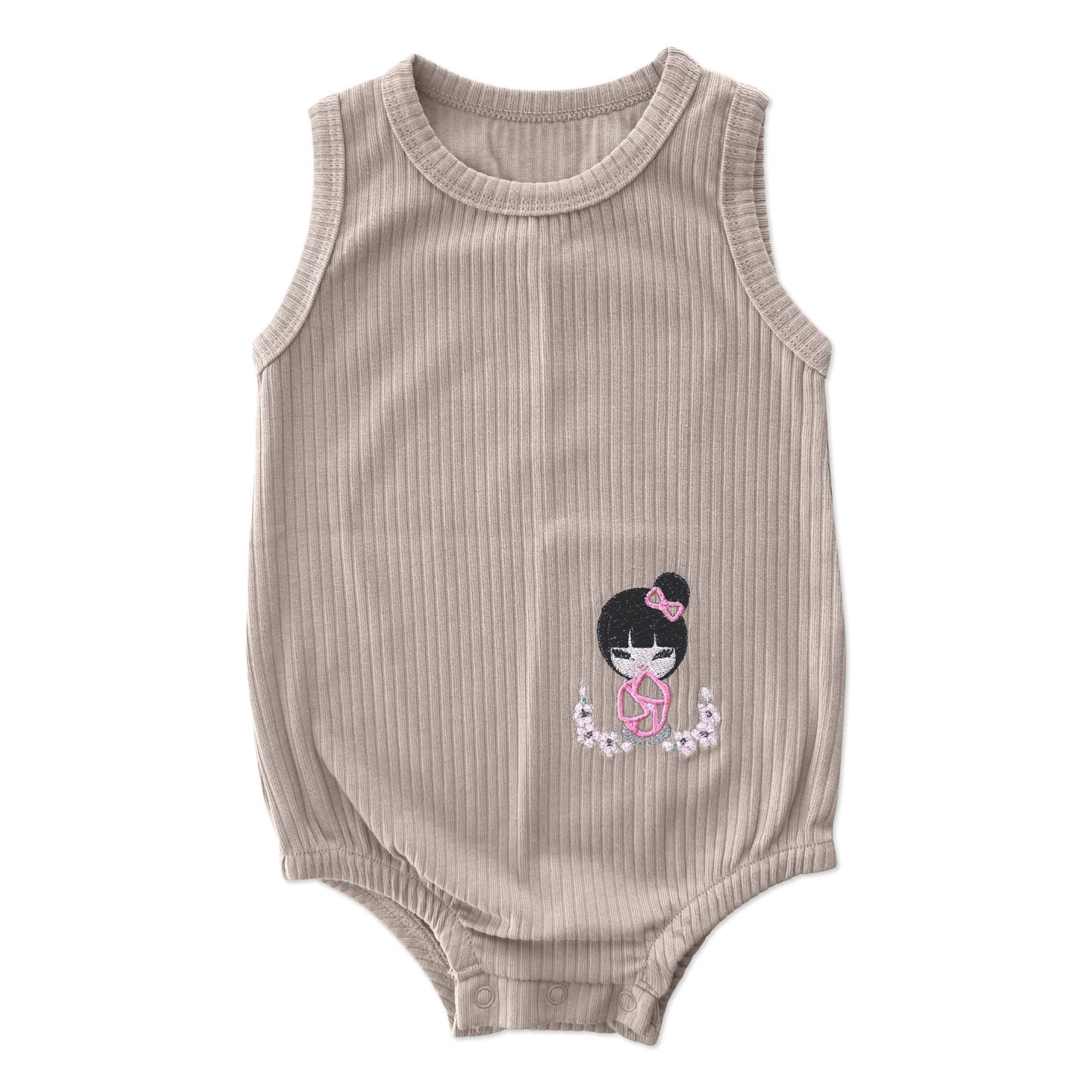 Mauve Cherry Blossom Onesie