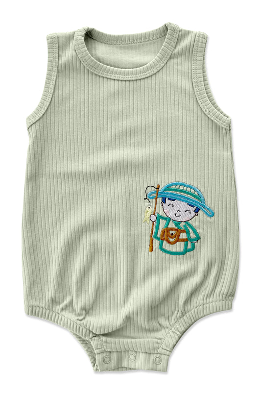 Green Fisherman Onesie